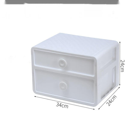 Closet Storage Box Plastic Household Drawer Type