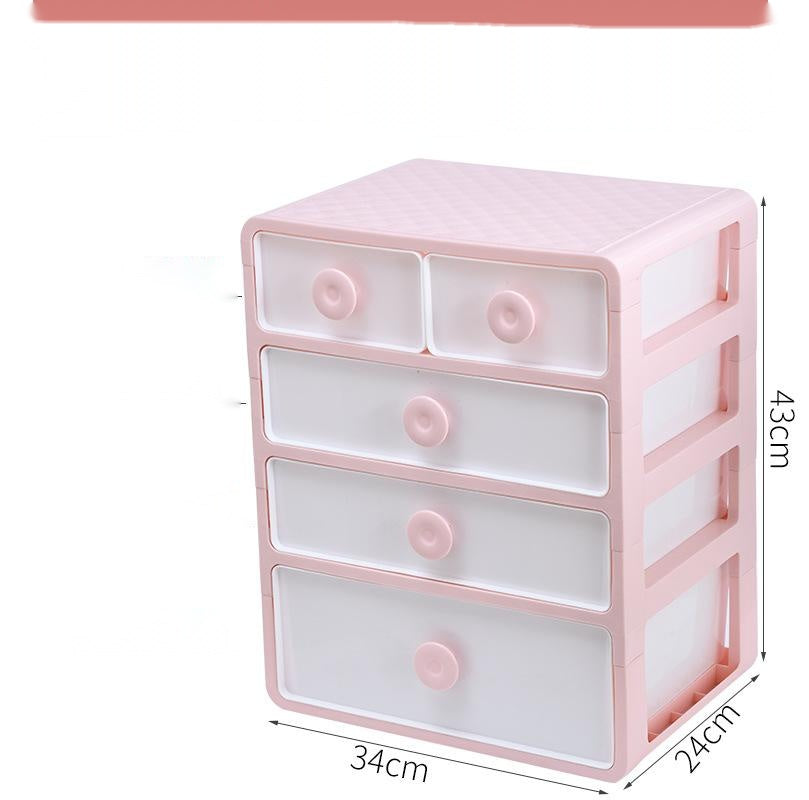 Closet Storage Box Plastic Household Drawer Type