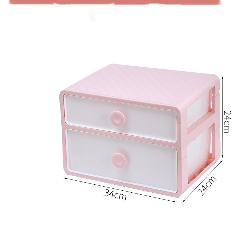 Closet Storage Box Plastic Household Drawer Type